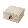 Krepšelio rinkinys Balta Natūralus Medžio MDF 20 x 20 x 10 cm