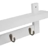 Riiulid Valge Bambus 49 x 12 x 18 cm