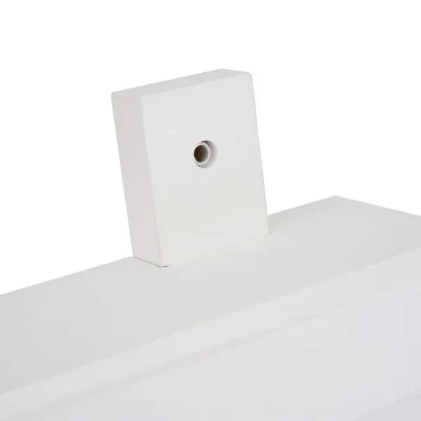 Riiulid Valge Bambus 49 x 12 x 18 cm