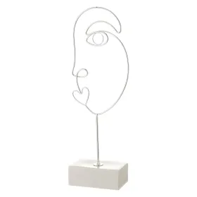 Dekoratyvinė figūrėlė Balta Sidabras Keramikinis Geležis 15,7 x 8 x 42,9 cm