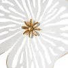 Sienu dekors Balts Bronza Dzelzs 120 x 7 x 65 cm