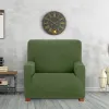 Armchair slipcovers Eysa ULISES Green 70 x 110 x 110 cm