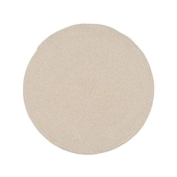 Matto Valkoinen Beige 90 x 90 x 0,2 cm