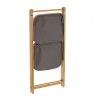Bathroom Shelves Grey Natural 45 x 36 x 98 cm