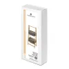Bathroom Shelves Grey Natural 45 x 36 x 98 cm