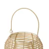 Lantern Natural Iron Rattan 21 x 21 x 32 cm