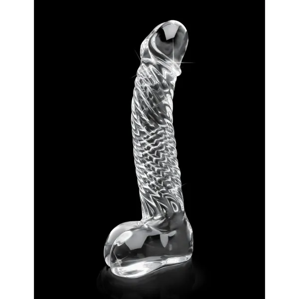 Realistlik dildo Pipedream Klaas Läbipaistev