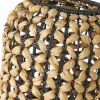 Pöytälamppu Musta Metalli Vesihyasintti 40 W 220-240 V 21 x 21 x 30 cm