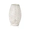 Desk lamp White Metal Bamboo 40 W 220-240 V 20 x 20 x 37 cm