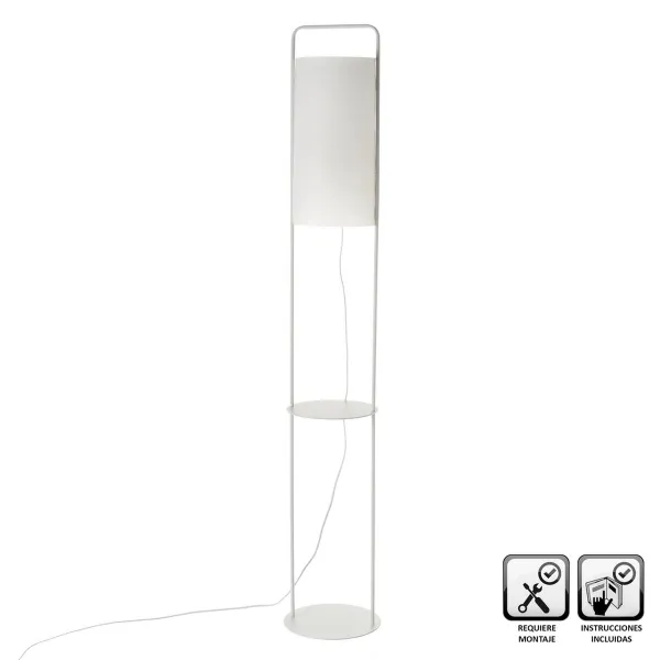 Pöytälamppu Valkoinen Metalli 60 W 220-240 V 22 x 22 x 150 cm