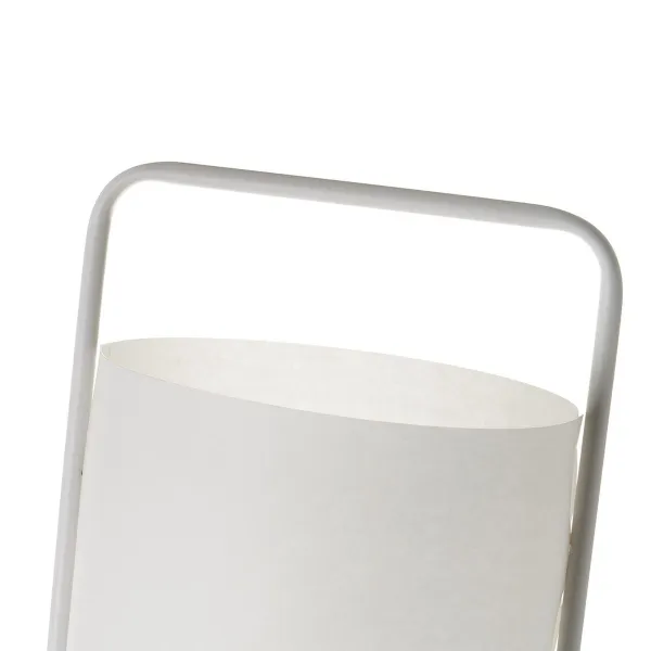 Stalinė lempa Balta Metalinis 60 W 220-240 V 22 x 22 x 150 cm