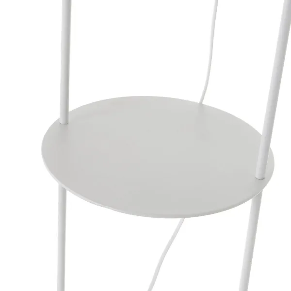 Pöytälamppu Valkoinen Metalli 60 W 220-240 V 22 x 22 x 150 cm