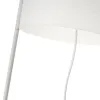 Desk lamp White Metal 60 W 220-240 V 22 x 22 x 150 cm