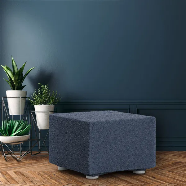 Pouffe cover Eysa ROC Blue 100 x 65 x 100 cm