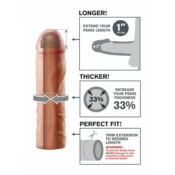 Penis cover Pipedream Perfect 1 Natural