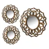 Sienas spogulis Bronza 65 x 3,5 x 53 cm (3 gb.)