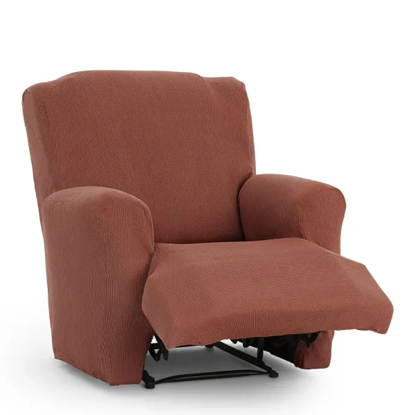 Armchair slipcovers Eysa ULISES Brown 80 x 100 x 90 cm