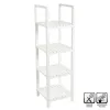 Bathroom Shelves White 31 x 31 x 102 cm