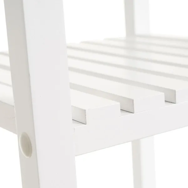 Bathroom Shelves White 31 x 31 x 102 cm