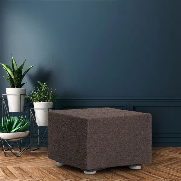 Pouffe cover Eysa ROC Brown 100 x 65 x 100 cm