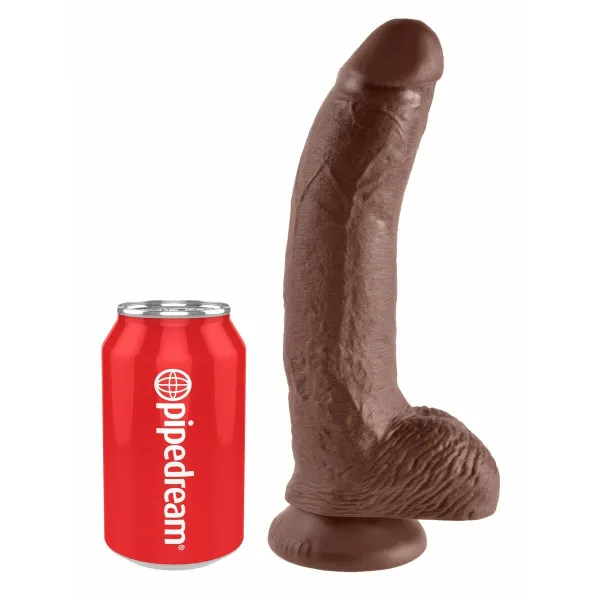 Realistic Dildo Pipedream - King Cock Brown