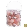 Kuuseehted Roosa Plastmass Ø 5 cm (40 Ühikut)