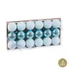 Kuuseehted Sinine Plastmass Ø 4 cm (18 Ühikut)