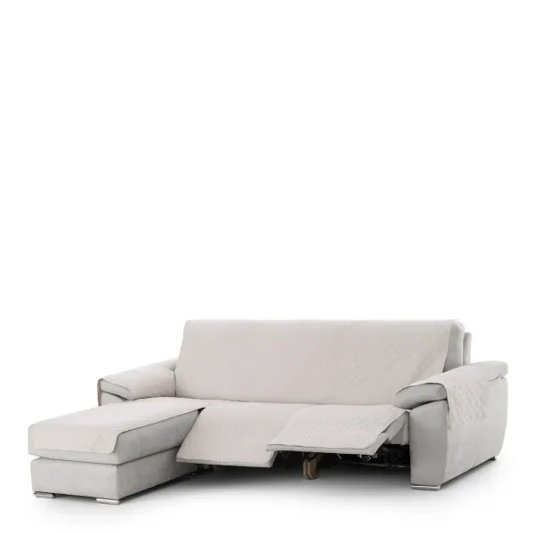 Right short arm chaise longue cover Eysa MONTBLANC Beige 100 x 110 x 240 cm