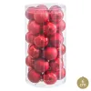 Kuuseehted Punane Plastmass Ø 6 cm (30 Ühikut)