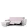 Right short arm chaise longue cover Eysa MONTBLANC Pink 100 x 110 x 240 cm