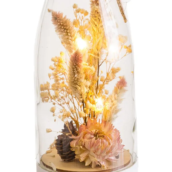 Ziemassvētku Nieciņš Dabisks Цветы Pudele 8,3 x 8,3 x 28,5 cm