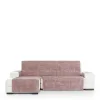 Right short arm chaise longue cover Eysa TURIN Pink 100 x 110 x 300 cm