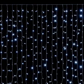 LED-valokranssi Valkoinen 200 x 0,5 x 100 cm