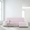 Right short arm chaise longue cover Eysa MONTBLANC Pink 100 x 110 x 240 cm