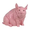 Декоративная фигура Розовый Хряк 95 x 59 x 79 cm