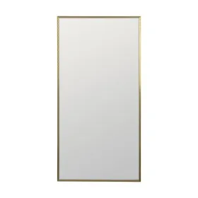 Sieninis veidrodis Auksinis 50 x 4 x 100 cm