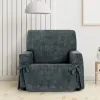 Armchair slipcovers Eysa TURIN Dark grey 100 x 110 x 120 cm