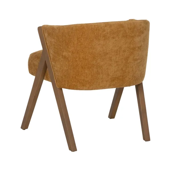 Dining Chair Polyester Wood Foam 58 x 59,5 x 68,5 cm