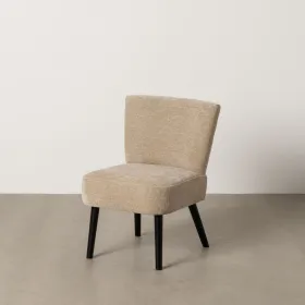 atzveltnes krēsls Melns 55 x 63 x 76 cm