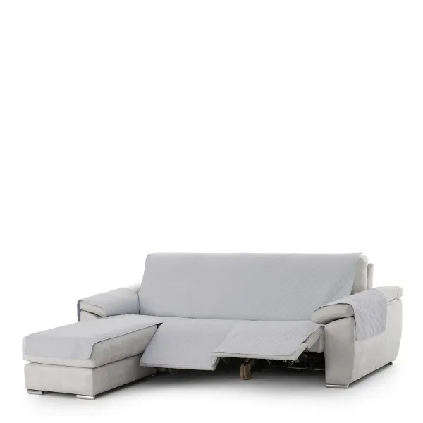 Right short arm chaise longue cover Eysa MONTBLANC Grey 100 x 110 x 240 cm