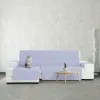 Right short arm chaise longue cover Eysa SILVER Blue 100 x 110 x 290 cm