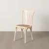 ēdamistabas krēsls Krēmkrāsa Dabisks Rotangpalma Gobas koks 48 x 47 x 88,5 cm