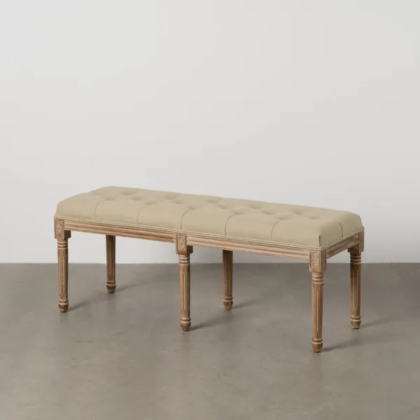 Taburetė Rusvai gelsva Kaučiukmedžio mediena 122 x 41 x 46 cm