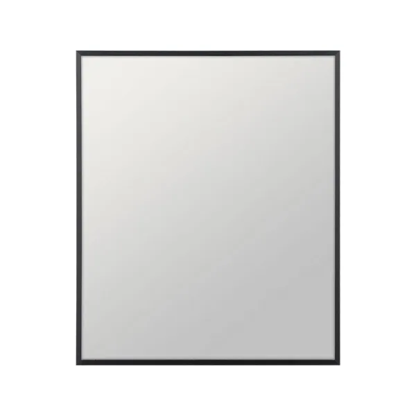 Sieninis veidrodis Juoda 50 x 4 x 60 cm