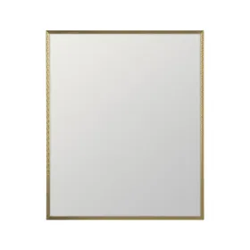 Sieninis veidrodis Auksinis 50 x 4 x 60 cm