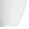 Vase White Terracotta 25 x 27 x 40 cm
