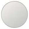 Wall mirror Black 120 x 4,2 x 120 cm