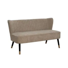 Sofa Juoda Rusvai gelsva Auksinis 134 x 74 x 70 cm
