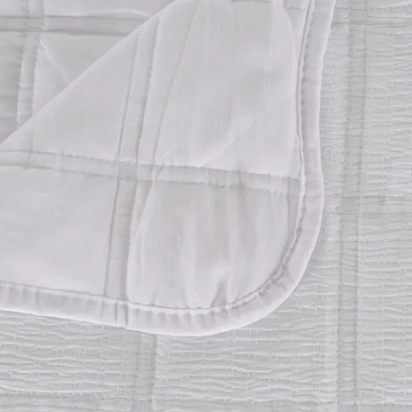Bedspread (quilt) White 230 x 280 x 1 cm