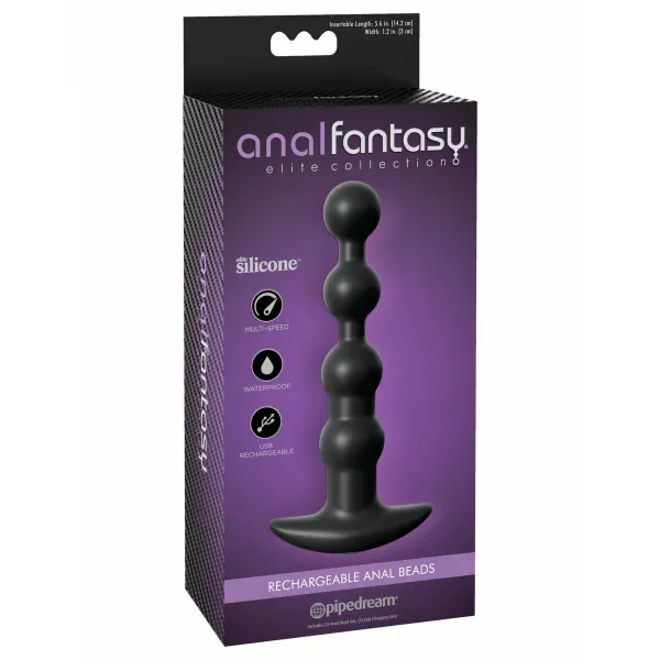 Analinis kištukas Pipedream Juoda